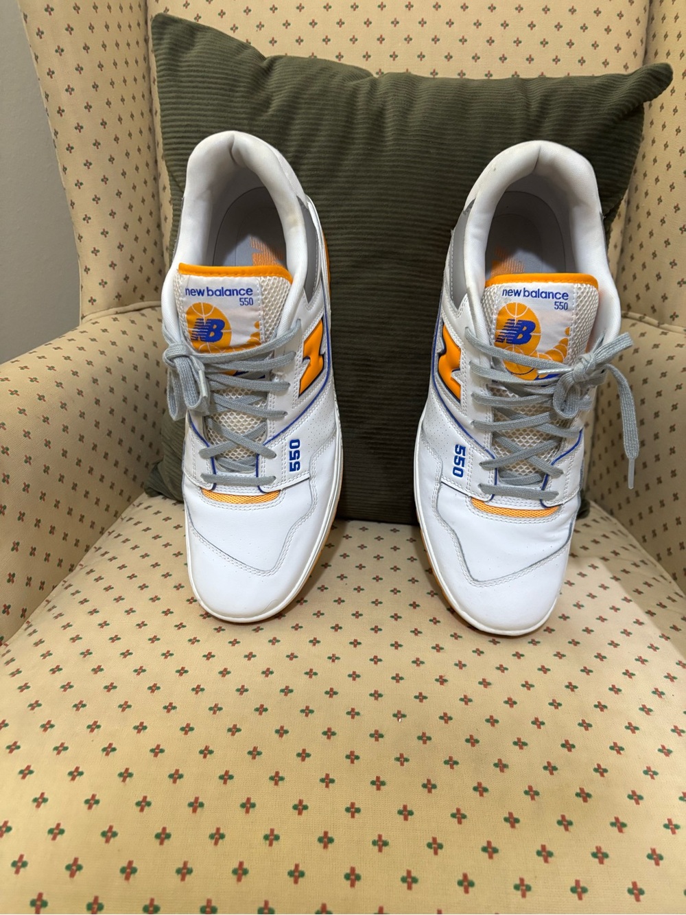 New Balance Mens 550 Lakers size 14